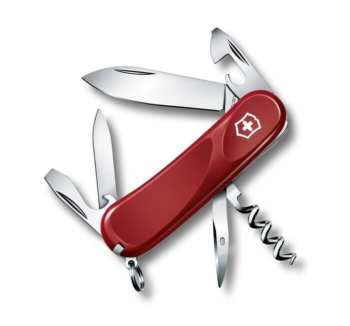 Victorinox Evolution 10 multifunkcionalni nož 85 mm, crveni, 13 funkcija