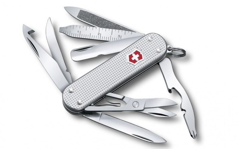 Victorinox Mini Champ Alox multifunkcionalni nož 58 mm, srebrni, 14 funkcija