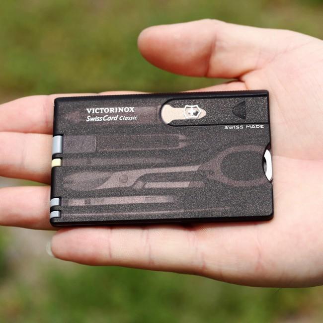 Victorinox SwissCard multifunkcionalna kartica 10u1, crna
