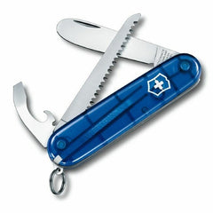 Victorinox My First multifunkcionalni nož za djecu, prozirno plavi, 9 funkcija