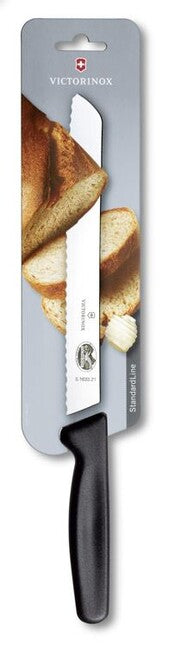 Victorinox nož za kruh i pecivo, crni