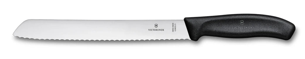 Victorinox Swiss Classic nož za kruh i pecivo, crni