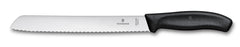 Victorinox Swiss Classic nož za kruh i pecivo, crni