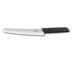 Victorinox Swiss Modern nož za pecivo i kolače, crni
