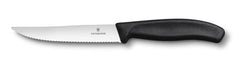 Victorinox Swiss Classic nož za steak i pizzu, crni