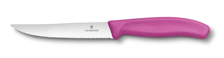 Victorinox Swiss Classic nož za steak i pizzu, ružičasti