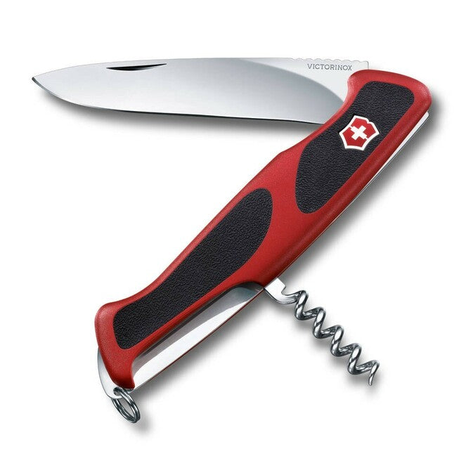 Victorinox RangerGrip 52 multifunkcionalni nož 130 mm, crveno-crni, 5 funkcija