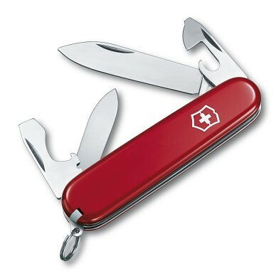 Victorinox Recruit multifunkcionalni Red nož 84 mm, crveni, 10 funkcija