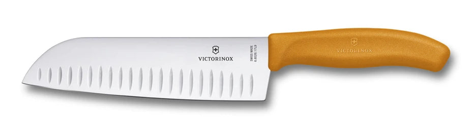 Victorinox Swiss Classic Santoku nož, narančasti