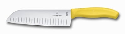 Victorinox Swiss Classic Santoku nož, žuti