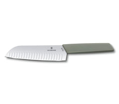 Victorinox Swiss Modern Santoku nož, maslinasto zeleni