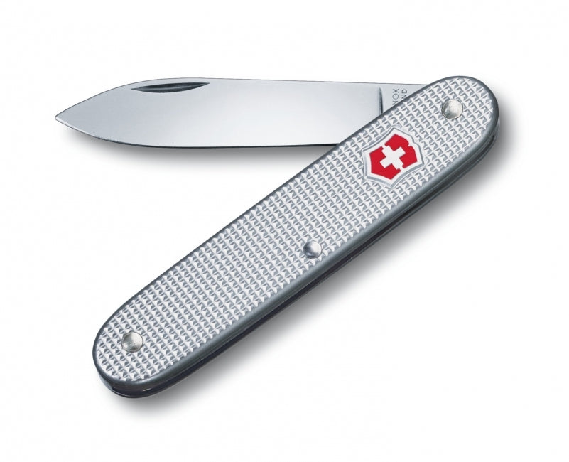 Victorinox Swiss Army 1 Alox džepni nož 93 mm, srebrni, narebrena ručka