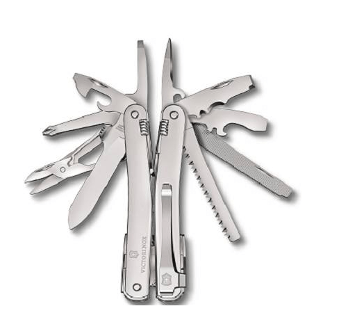 Victorinox Swiss Tool Spirit MX Clip multifunkcionalni alat, srebrni, 24 funkcije