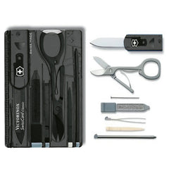 Victorinox SwissCard multifunkcionalna kartica 10u1, crna