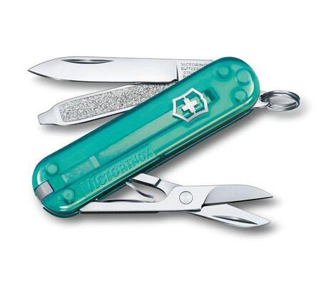 Victorinox Classic SD džepni nož Transparent, plav