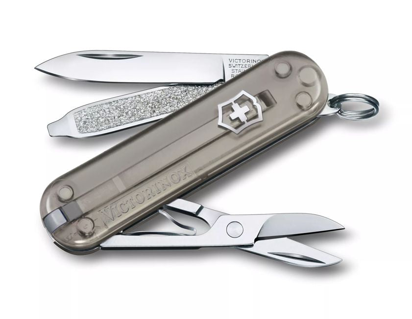 Victorinox Classic SD džepni nož Transparent, sivi