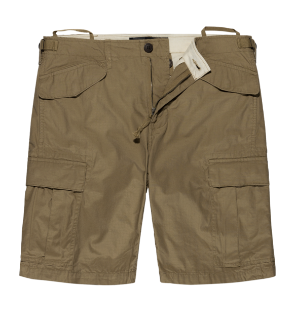 Vintage Industries Anderson kratke hlače, Dark khaki