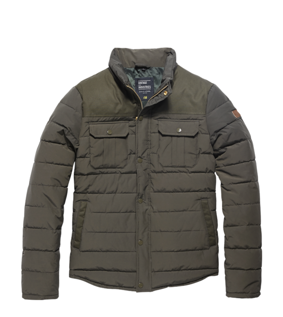 Vintage Industries Beeston jakna, drab
