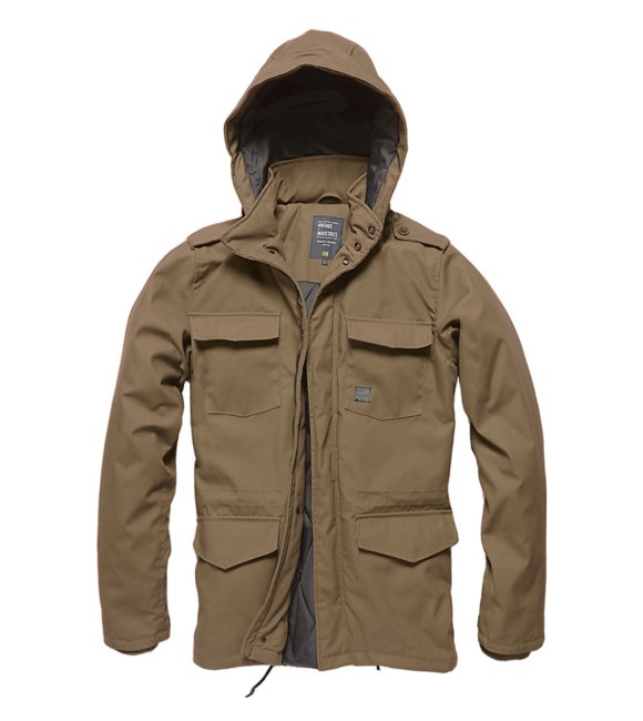 Vintage Industries Darren parka, Dark Tan