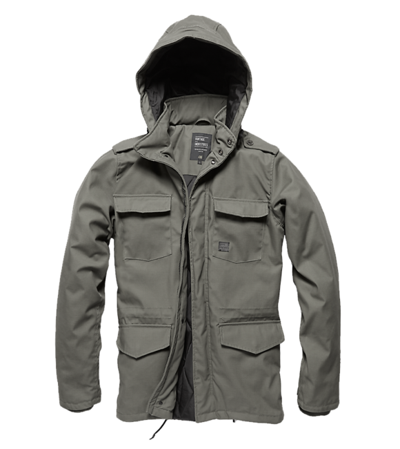 Vintage Industries Darren parka, siva