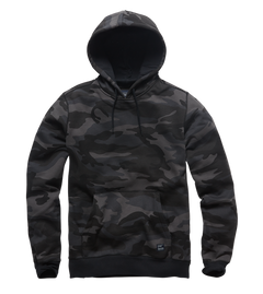 Vintage Industries Derby pulover s kapuljačom, Dark camo