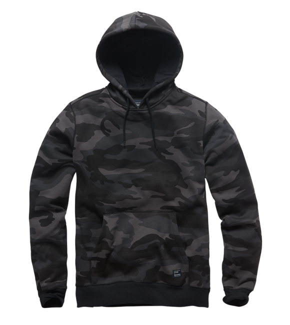 Vintage Industries Derby pulover s kapuljačom, Dark camo