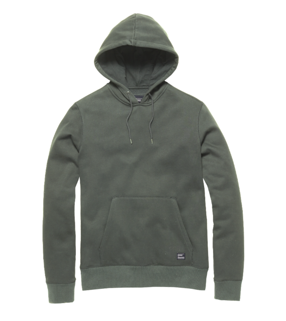 Vintage Industries Derby pulover s kapuljačom, Mid grey