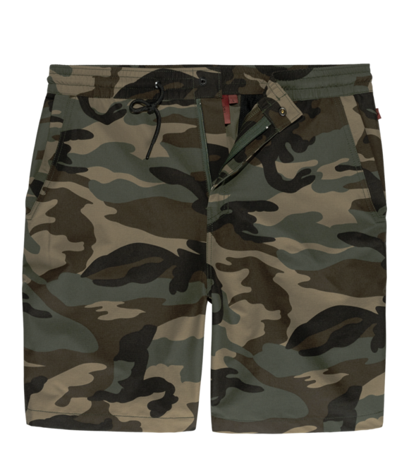 Vintage Industries Eton kratke hlače, Woodland camo