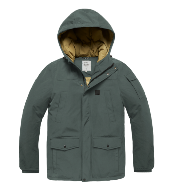 Vintage Industries Gavyn parka, Stone grey