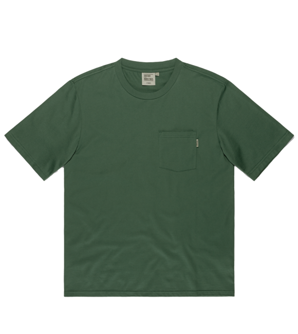 Vintage Industries Gray pocket majica, Drab