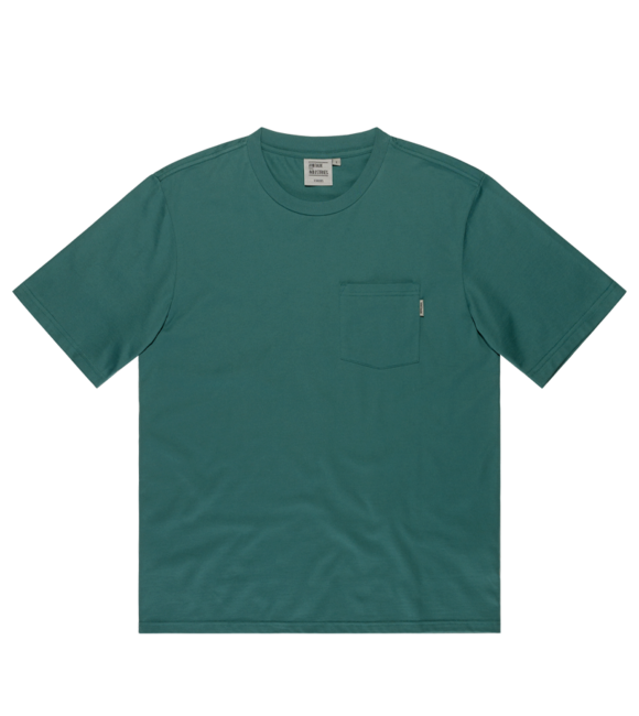 Vintage Industries Gray pocket majica, Ocean blue