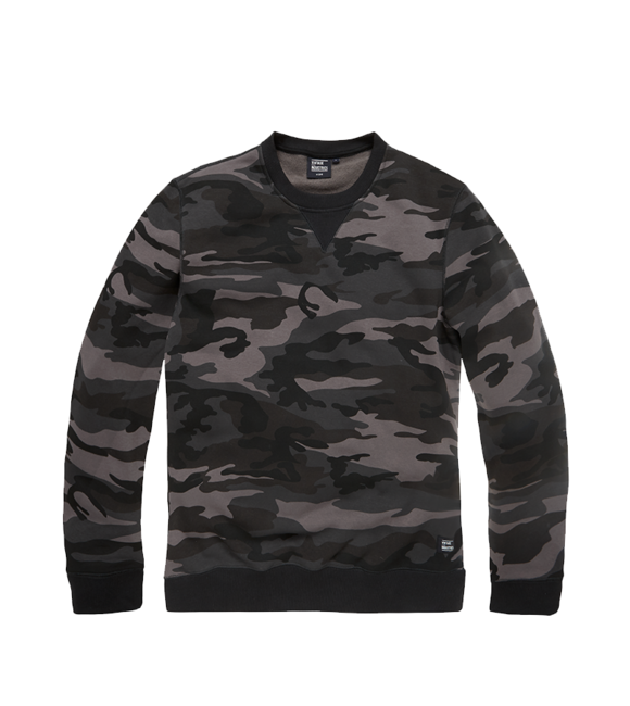 Vintage Industries Greeley pulover, Dark camo