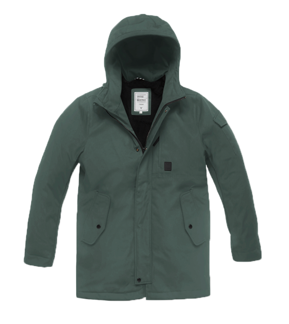 Vintage Industries Gus parka, Stone grey