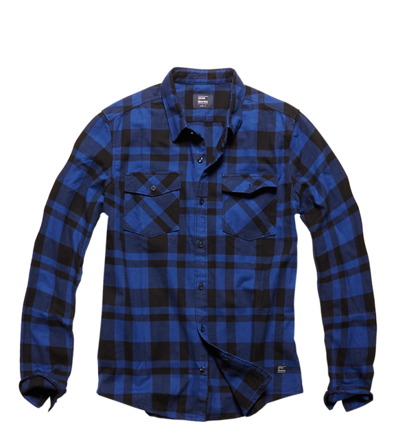 Vintage Industries Austin košulja, blue check