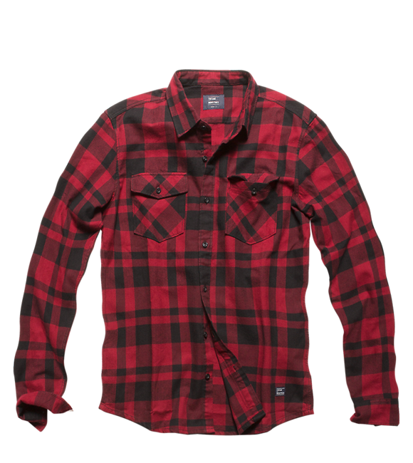 Vintage Industries Austin košulja, red check