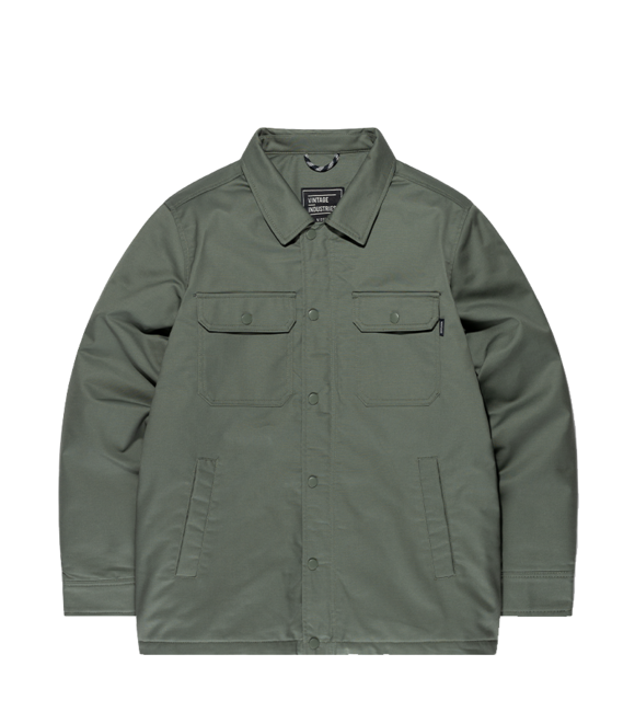 Vintage Industries Hendrix košuljska jakna, light olive