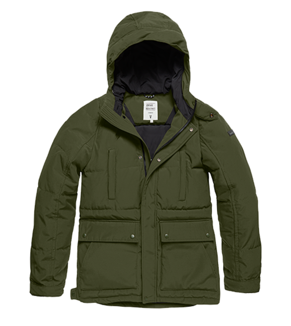 Vintage Industries Milo muška parka jakna, Drab