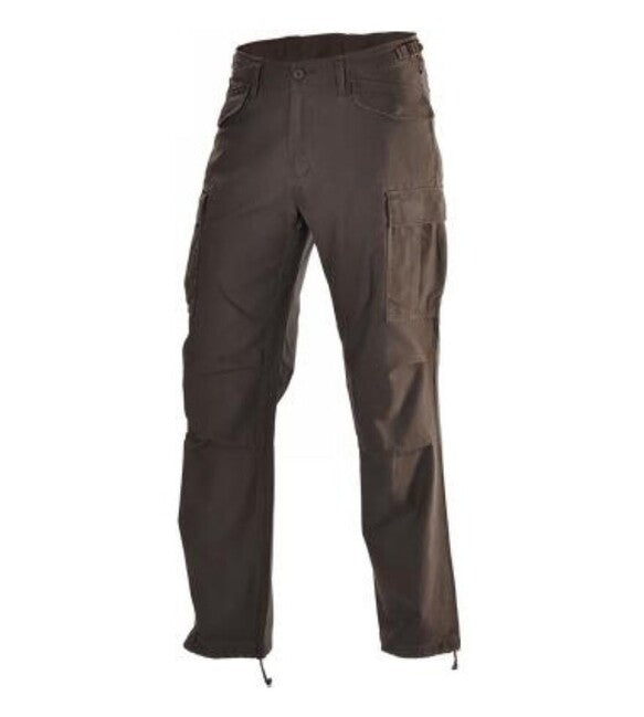 Vintage Industries M65 hlače heavy satin, peat