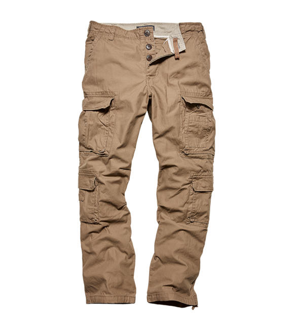 Vintage Industries Pack hlače, Dark khaki