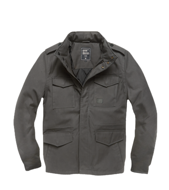 Vintage Industries Brent parka, siva