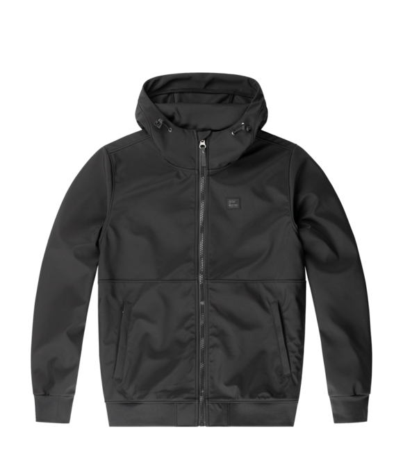 Vintage Industries Riggs softshell jakna, crna