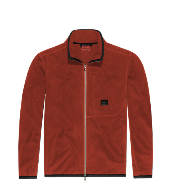 Vintage Industries Rock flis pulover, Brick