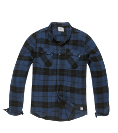 Vintage Industries Sem flanelska košulja, Kobalt check