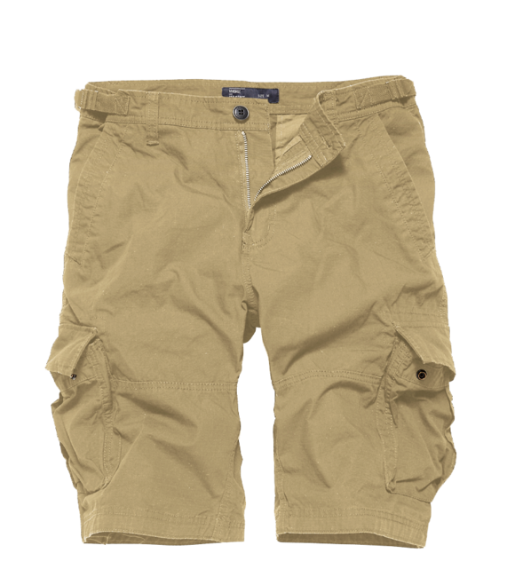 Vintage Industries Terrance kratke hlače, Dark khaki