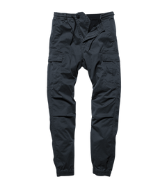 Vintage Industries Vince cargo hlače jogger, navy blue