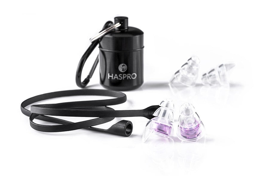 HASPRO Pure music čepovi za uši, ljubičasti