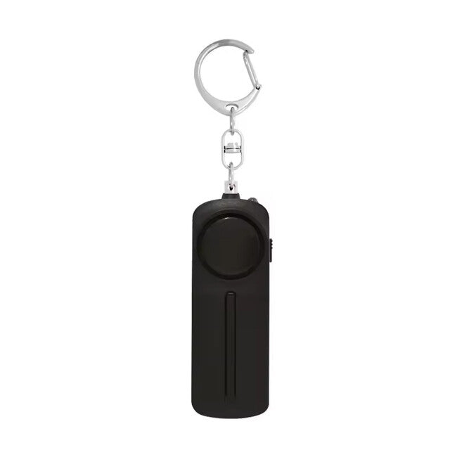 W&G SHIELD SOS osobni alarm s LED svjetlom i okidačem za povlačenje lancem, crni