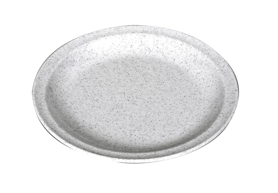 Waca melaminska ploča ravna, granit, 23,5 cm promjer