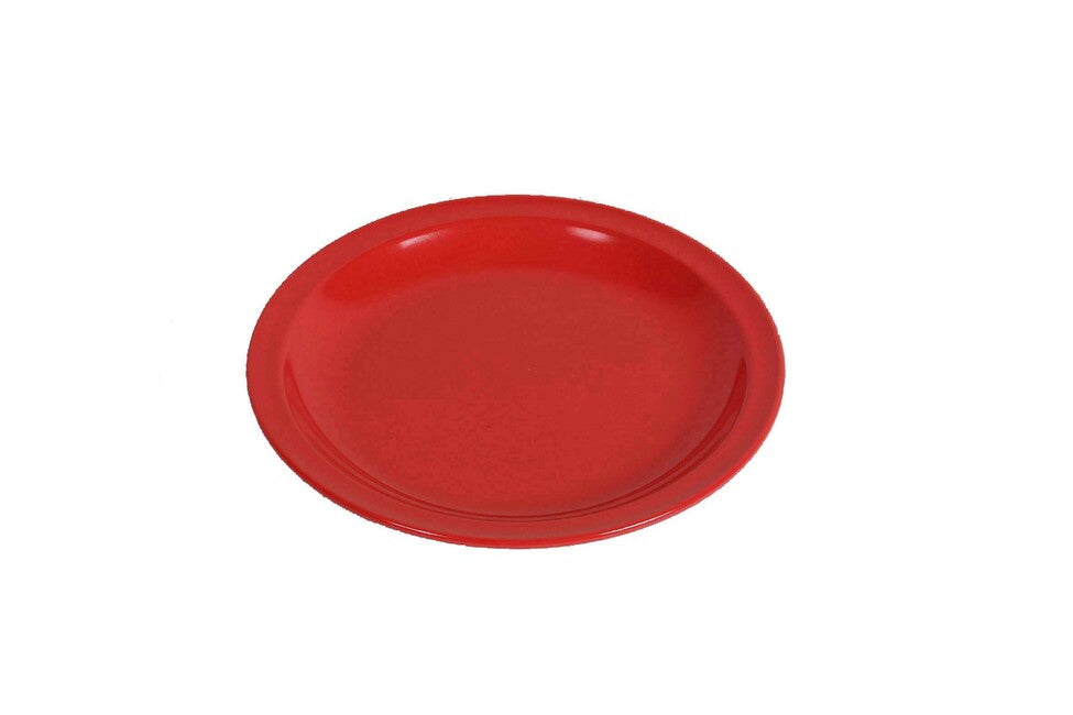 Waca melaminski desertni tanjur 19,5 cm promjer, crveni