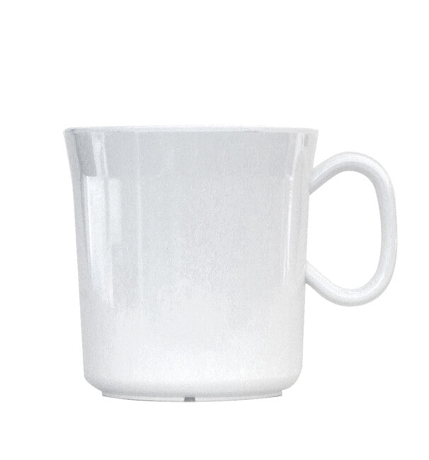 Waca melaminska šalica, bijela, 400 ml
